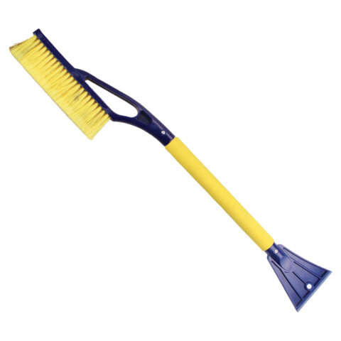 Щетка со скребком для снега автомобильная 69 см, мягкая щетина, GOODYEAR, WB-03, Щетка со скребком для снега автомобильная 69 см, мягкая щетина, GOODYEAR, WB-03,