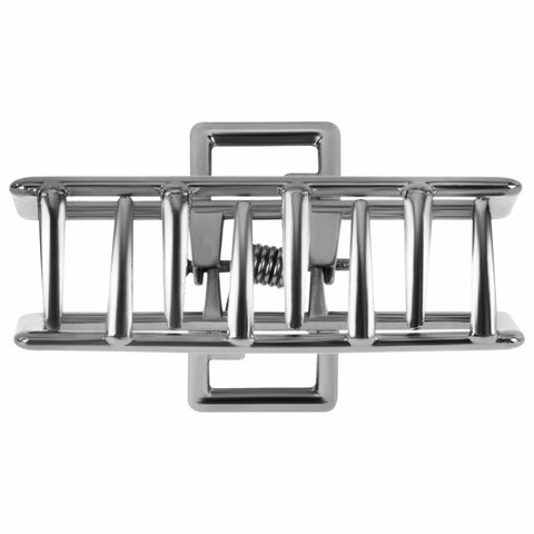 Краб для волос 4,5 см, серебристый, MONTE VITA (МОНТЕ ВИТА), 457018 Краб для волос 4,5 см, серебристый, MONTE VITA (МОНТЕ ВИТА), 457018