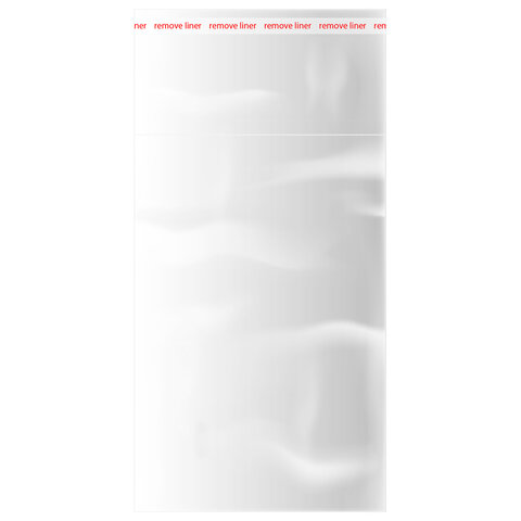 Пакеты БОПП с клеевым клапаном, КОМПЛЕКТ 100 штук, 8х12 + 4 см, 25 мкм,