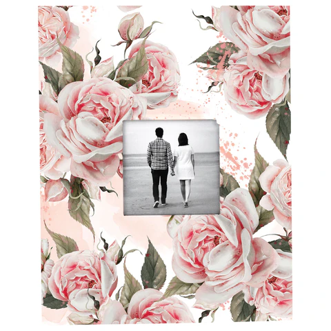 Фотоальбом BRAUBERG "Flowery love" на 200 фото 10х15 см, твердая