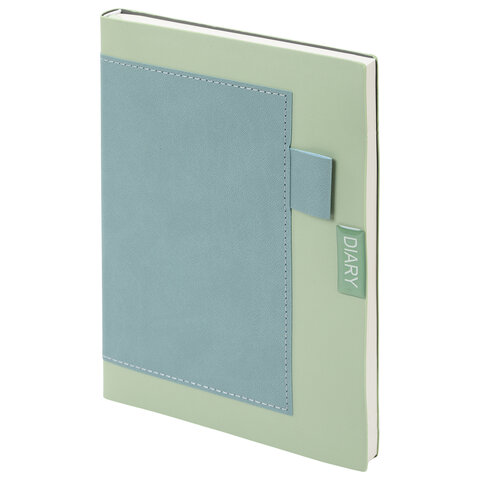 Ежедневник в наборе с ручкой А5, 144x210 мм, BRAUBERG "Style" под