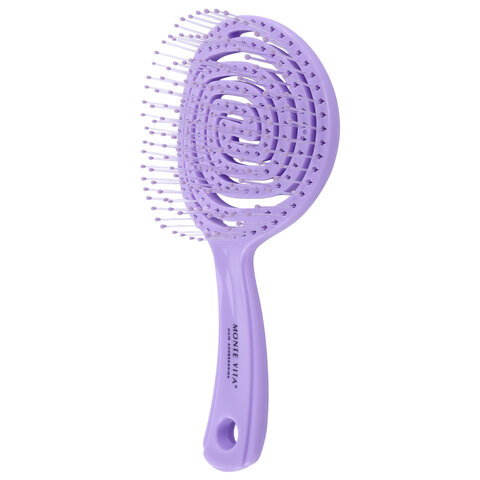 Расческа для волос массажная 17,5х8 см, цвета АССОРТИ, MONTE VITA (МОНТЕ ВИТА),