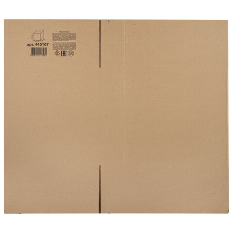 Гофрокороб, длина 500 мм х ширина 370 мм х высота 370 мм, марка Т22, профиль В,