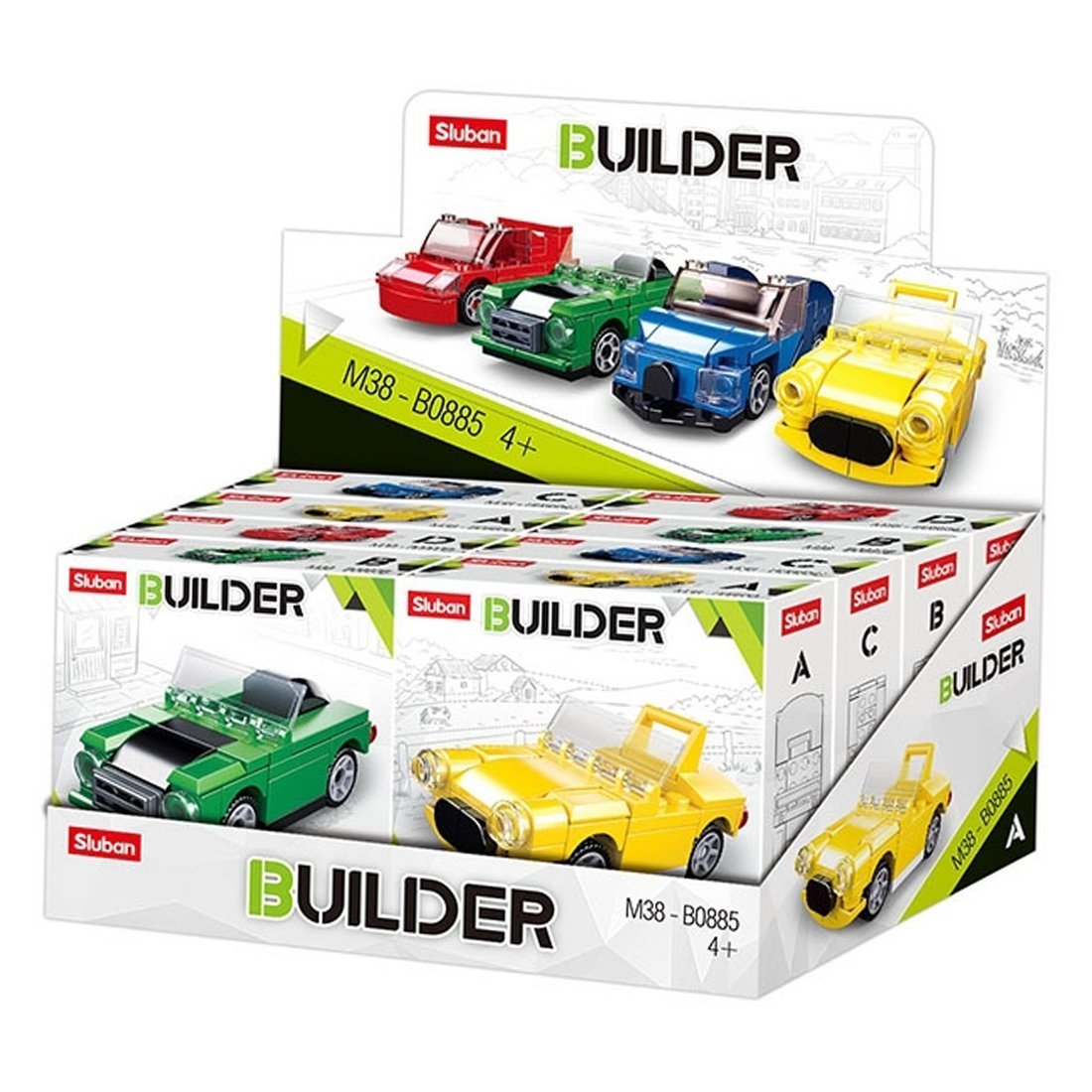 Конструктор Машина, в ассортименте Конструктор Машина, в ассортименте