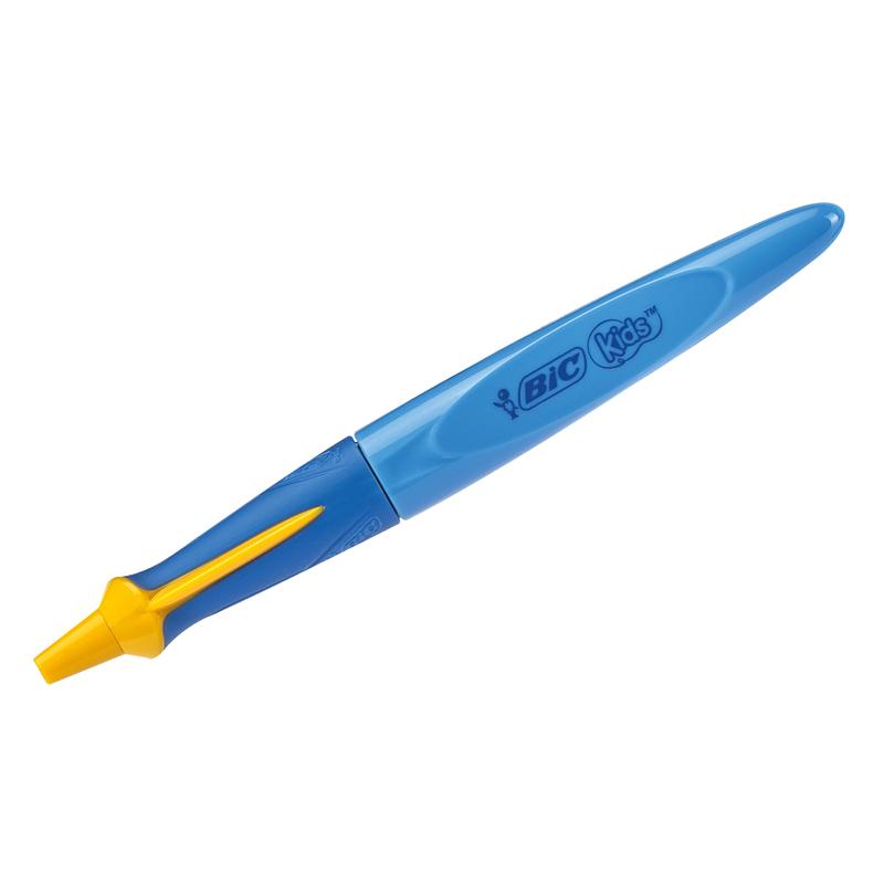 Ручка шариковая Bic "Kids Twist Boy" синяя, 1,0мм, голубой корпус, Ручка шариковая Bic "Kids Twist Boy" синяя, 1,0мм, голубой корпус,