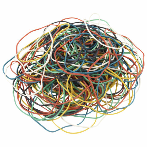 Резинки банковские универсальные диаметром 60 мм, BRAUBERG 100 г, цветные, Резинки банковские универсальные диаметром 60 мм, BRAUBERG 100 г, цветные,
