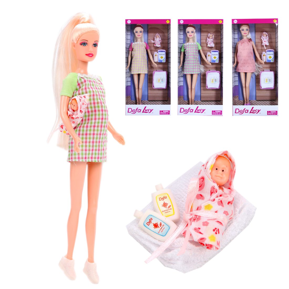 Игровой набор Defa Lucy Мой малыш, в комплекте предметов 5 шт. Игровой набор Defa Lucy Мой малыш, в комплекте предметов 5 шт.