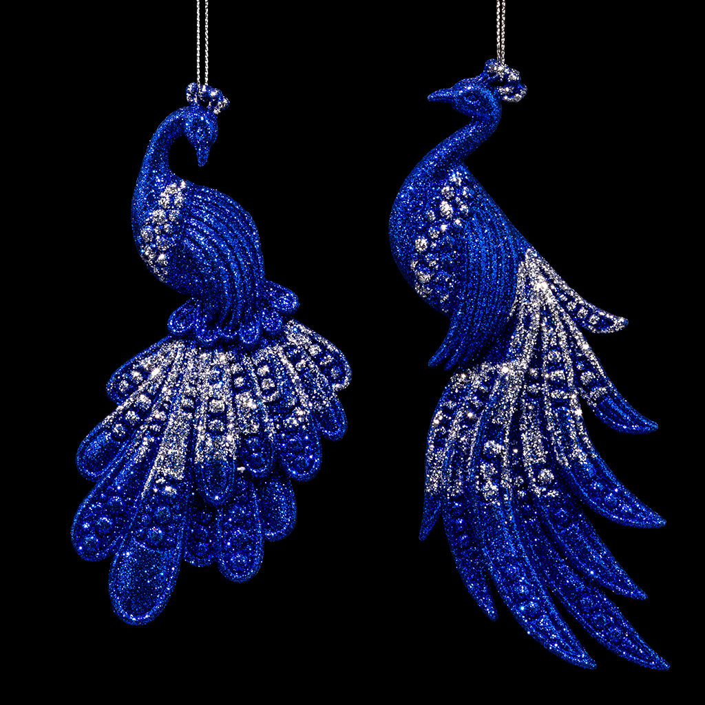 Украшение ErichKrause Decor Павлин индиго 15.5см Украшение ErichKrause Decor Павлин индиго 15.5см
