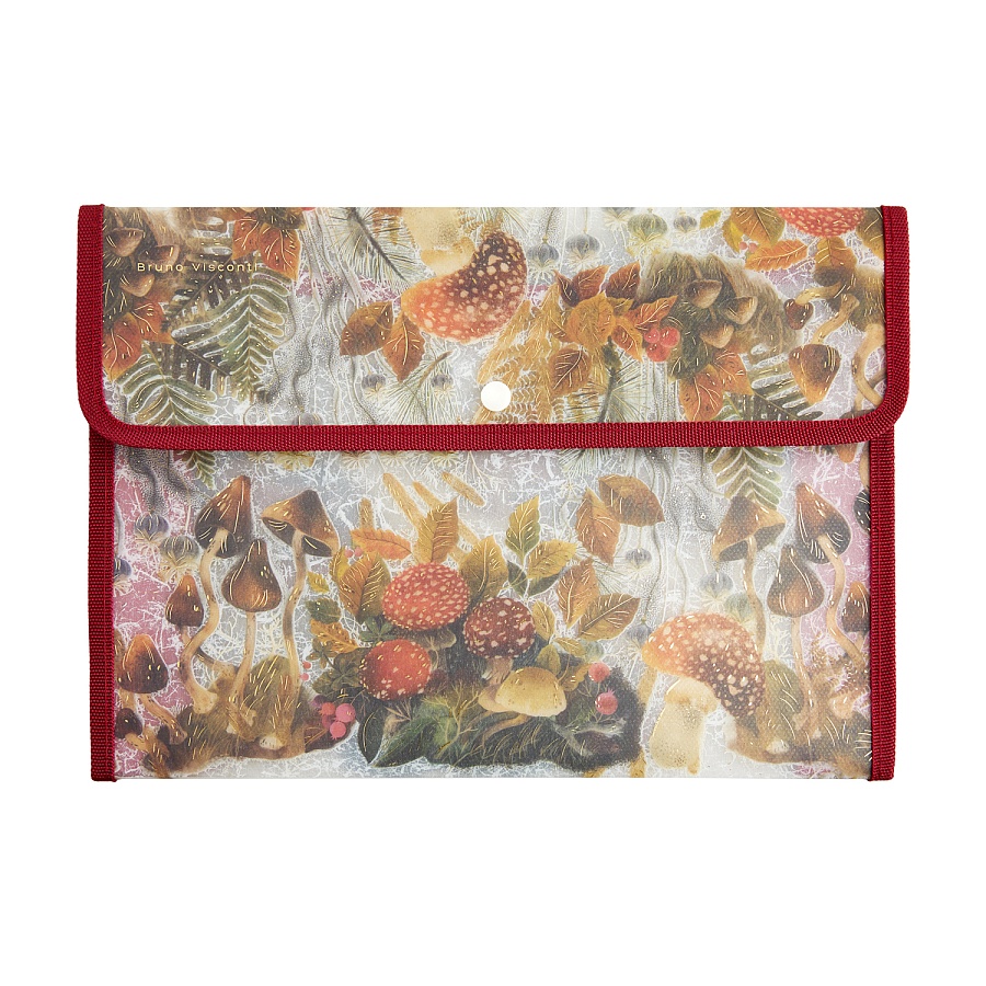 ПАПКА КОНВЕРТ С ОКАНТОВКОЙ "FLORA.FOREST FAIRY TALE", А4 ПАПКА КОНВЕРТ С ОКАНТОВКОЙ "FLORA.FOREST FAIRY TALE", А4