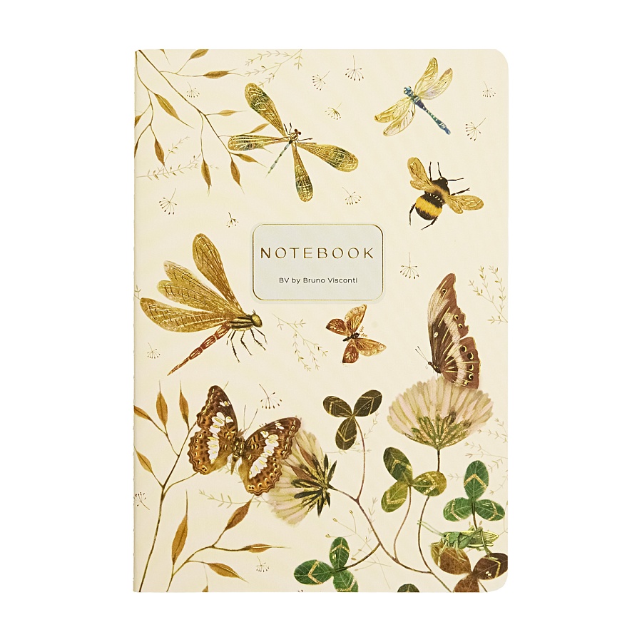 ТЕТРАДЬ А5, Bruno Visconti "FAUNA.Бабочки.Стрекозы", 40л. клетка ТЕТРАДЬ А5, Bruno Visconti "FAUNA.Бабочки.Стрекозы", 40л. клетка