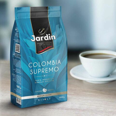 Кофе в зернах JARDIN "Colombia Supremo" ("Колумбия