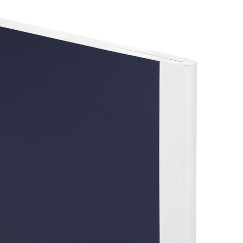 Тетрадь А5 96 л. BRAUBERG, на сшивке с корешком, клетка, обложка картон,