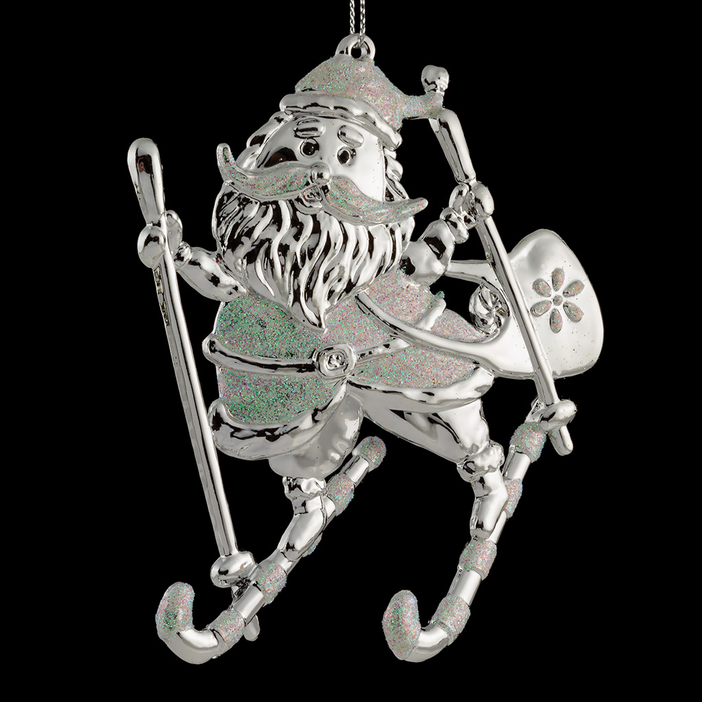 Украшение ErichKrause Decor Санта на лыжах 12см Украшение ErichKrause Decor Санта на лыжах 12см