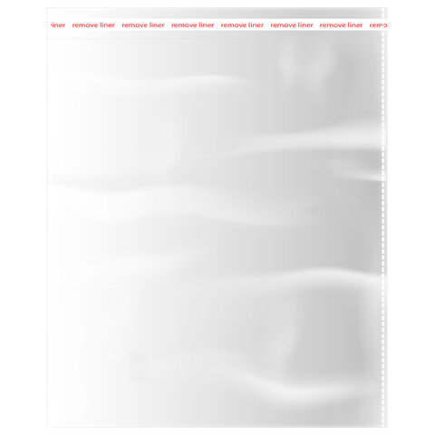 Пакеты БОПП с клеевым клапаном, КОМПЛЕКТ 100 штук, 40х50 + 4 см, 53 мкм, с