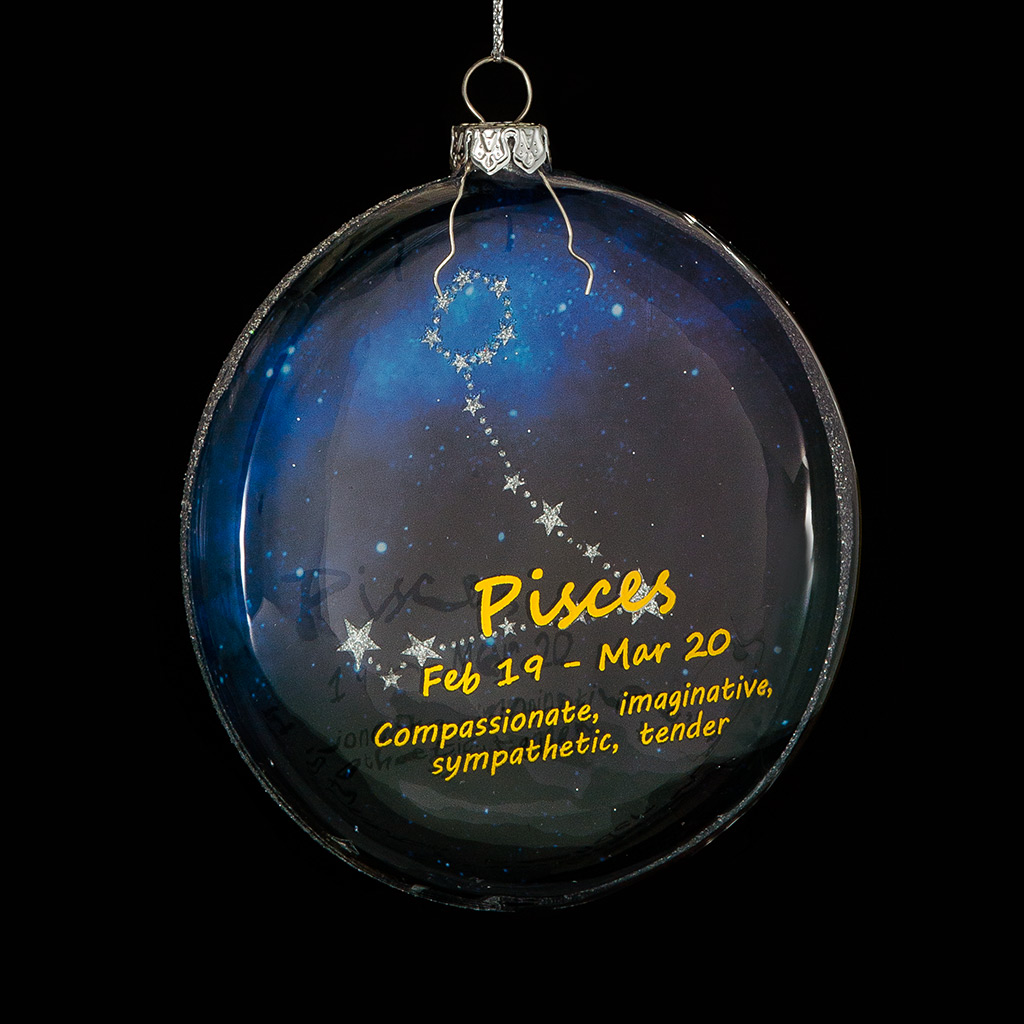 Украшение ErichKrause Decor Рыбы медальон 10см, стекло Украшение ErichKrause Decor Рыбы медальон 10см, стекло