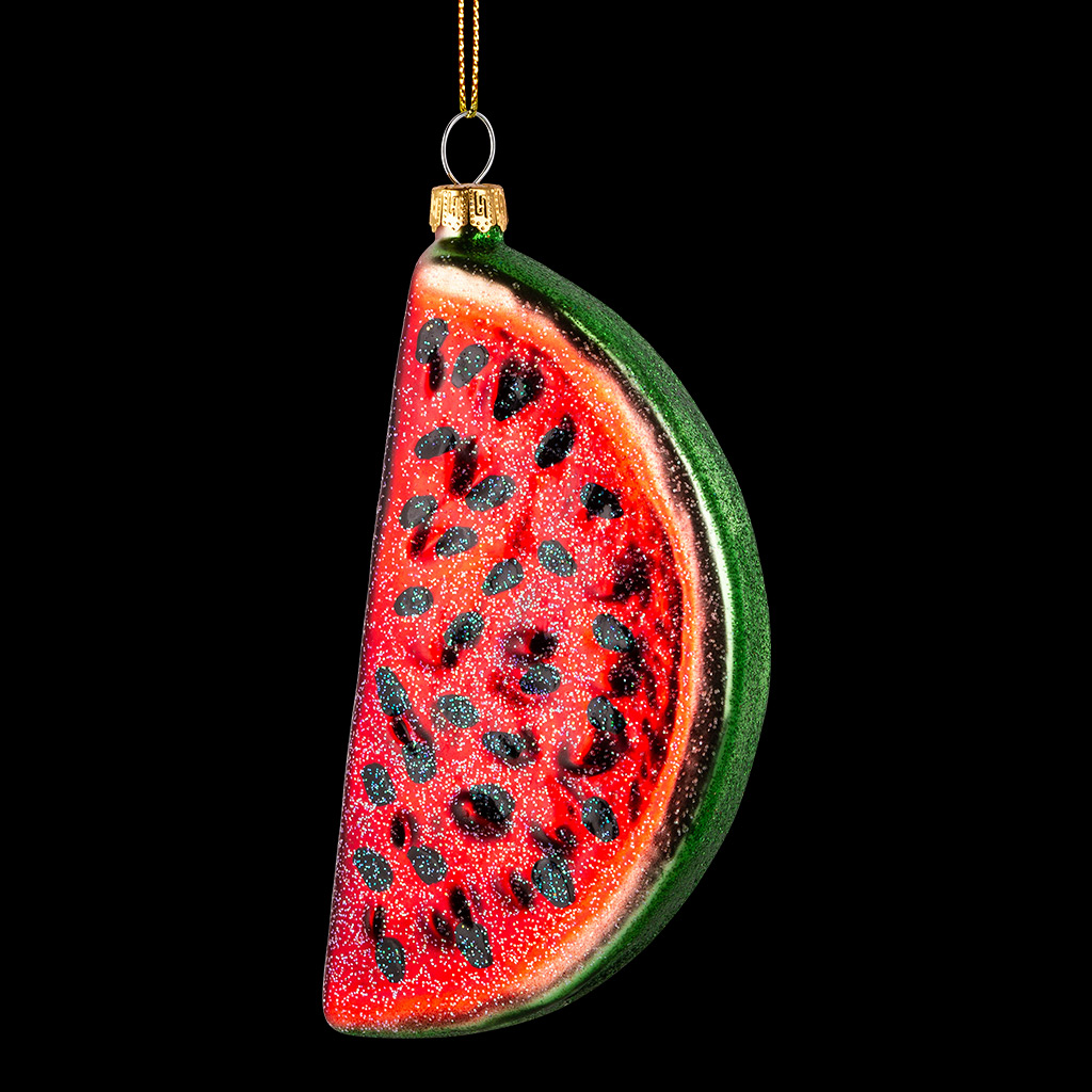 Украшение ErichKrause Decor Арбуз 12см, стекло Украшение ErichKrause Decor Арбуз 12см, стекло