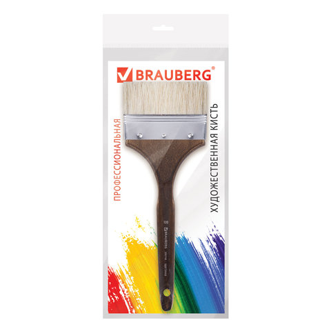 Кисть художественная профессиональная BRAUBERG ART "CLASSIC", щетина,