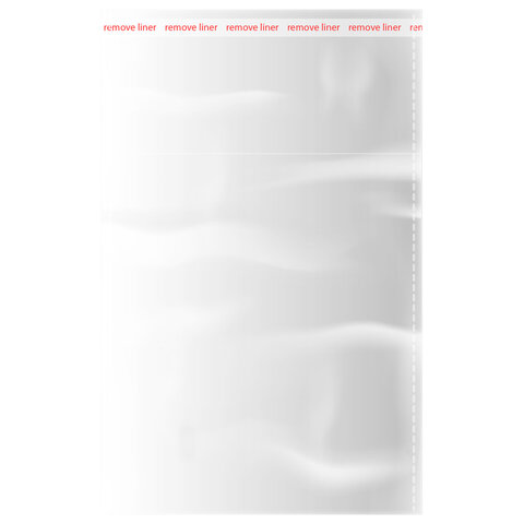 Пакеты БОПП с клеевым клапаном, КОМПЛЕКТ 100 штук, 4х6 + 3 см, 25 мкм, BRAUBERG,