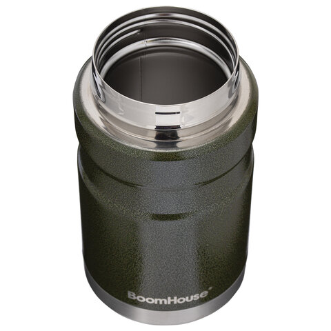 Термос 0,7 л для еды/напитков с широким горлом, BOOMHOUSE (БумХаус) RIBBED,