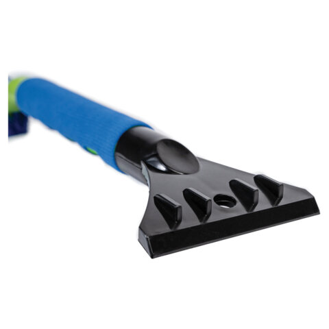 Щетка со скребком для снега автомобильная, мягкая щетина, 63,5 см, OKTAN,