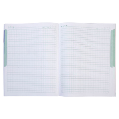 Блокнот БОЛЬШОЙ ФОРМАТ 210х290 мм, А4, 80 л., бумвинил "METALLIC",