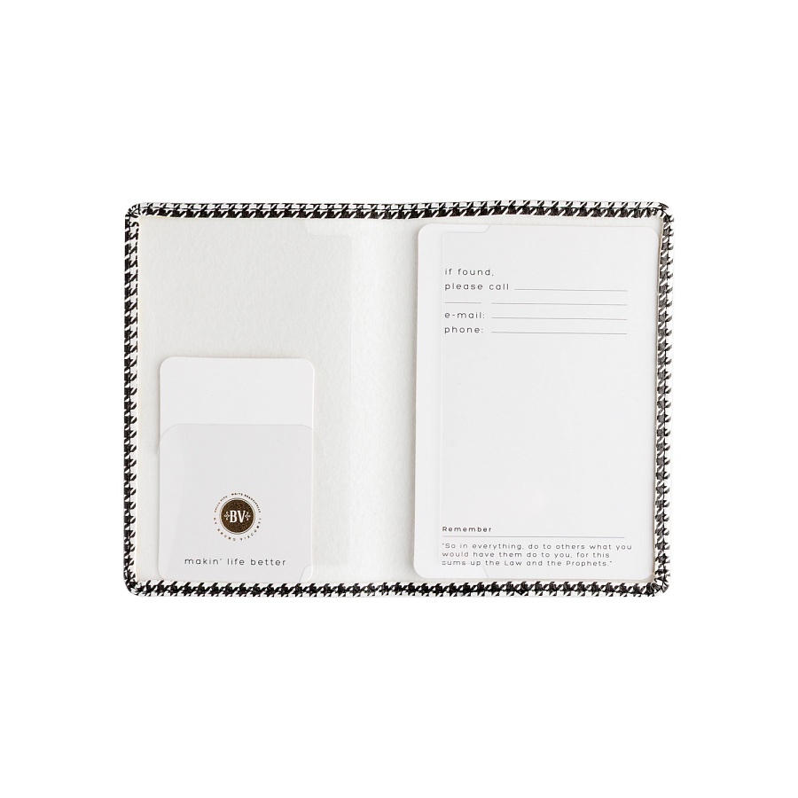 ОБЛОЖКА ДЛЯ ПАСПОРТА "BLACK&WHITE"