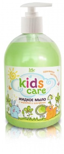 Iris Kids Care Детское жидкое мыло с ЧЕРЕДОЙ и ШАЛФЕЕМ 500мл/8шт Iris Kids Care Детское жидкое мыло с ЧЕРЕДОЙ и ШАЛФЕЕМ 500мл/8шт