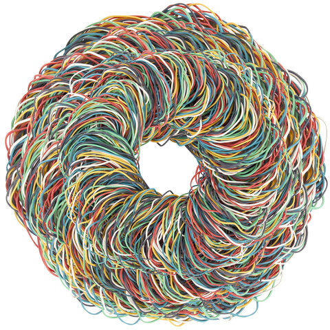 Резинки банковские универсальные диаметром 60 мм, BRAUBERG 10 кг, цветные, Резинки банковские универсальные диаметром 60 мм, BRAUBERG 10 кг, цветные,