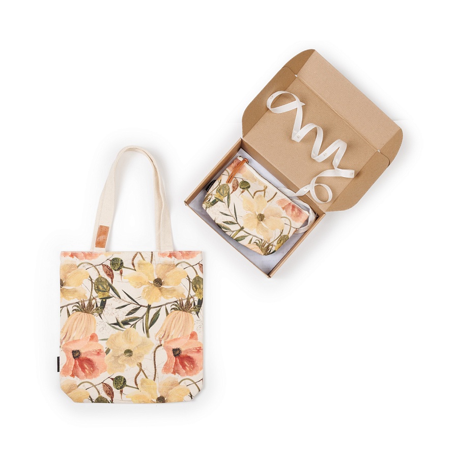 НАБОР ПОДАРОЧНЫЙ "FLORA. ЦВЕТОЧНАЯ СТРАСТЬ" (ШОППЕР И КОСМЕТИЧКА M) НАБОР ПОДАРОЧНЫЙ "FLORA. ЦВЕТОЧНАЯ СТРАСТЬ" (ШОППЕР И КОСМЕТИЧКА M)