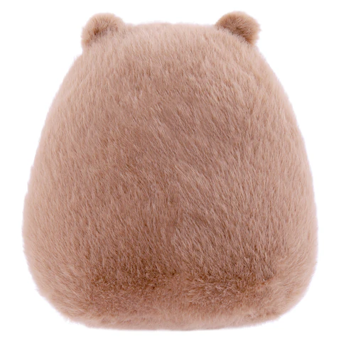 Игрушка мягкая "Капибара с сердечком", 20 см, цвет коричневый, WOOZOO