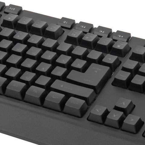Клавиатура проводная игровая SONNEN KB-7700, USB, 104 клавиши + 10