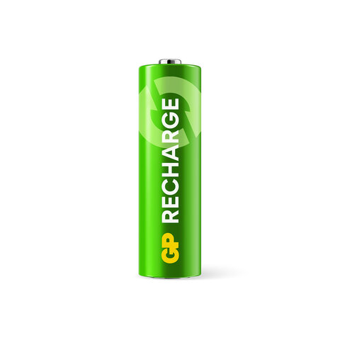 Батарейки аккумуляторные GP ReCharge Ni-Mh пальчиковые КОМПЛЕКТ 2 шт., АА (HR6) Батарейки аккумуляторные GP ReCharge Ni-Mh пальчиковые КОМПЛЕКТ 2 шт., АА (HR6)