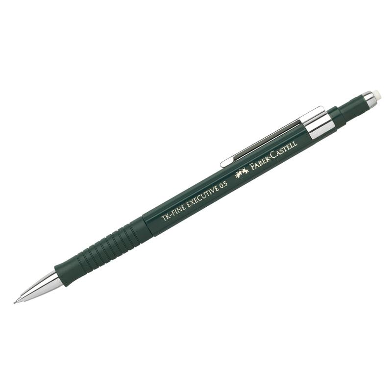 Карандаш механический Faber-Castell "Executive", 0,5мм, с ластиком. Карандаш механический Faber-Castell "Executive", 0,5мм, с ластиком.