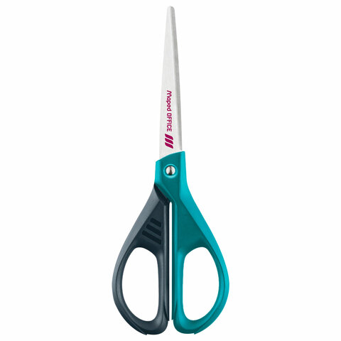 Ножницы MAPED (Франция) "Essential Green", 170 мм, ассорти, цвет