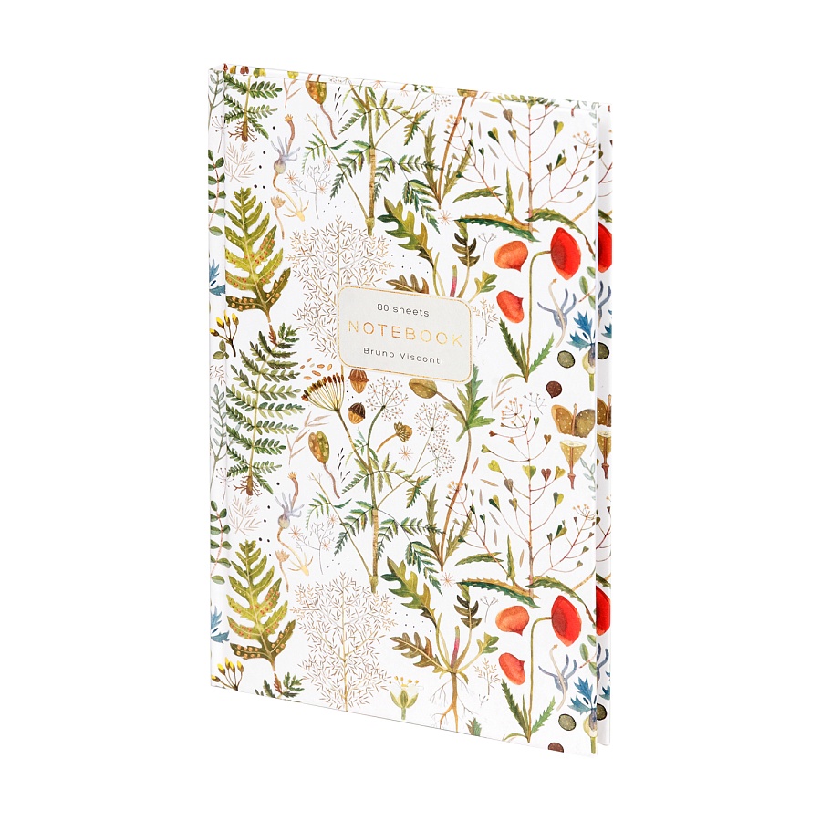 БЛОКНОТ-ПРЕСТИЖ А5. 80 Л. "FLORA.ЛУГОВЫЕ ТРАВЫ" БЛОКНОТ-ПРЕСТИЖ А5. 80 Л. "FLORA.ЛУГОВЫЕ ТРАВЫ"