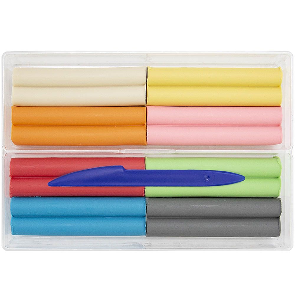 Пластилин восковой классический Луч ФАНТАЗИЯ 8 цв. пастель 120 г ассорти, со