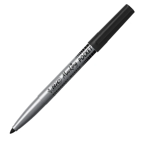 Маркер перманентный BIC "Marking Fine ECOlutions", ЧЕРНЫЙ, круглый Маркер перманентный BIC "Marking Fine ECOlutions", ЧЕРНЫЙ, круглый