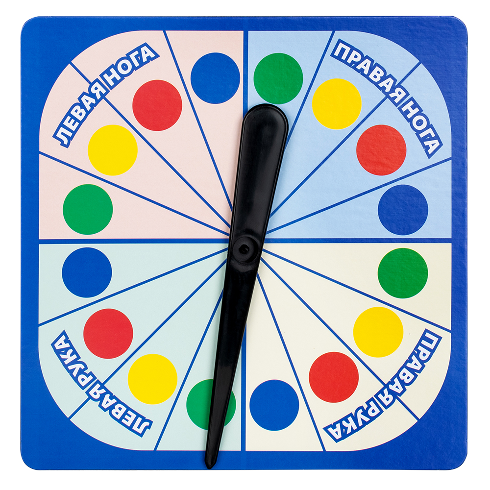 Игра детская комнатная "Супертвистер 3в1. Твистер. Фанты. Угадай,