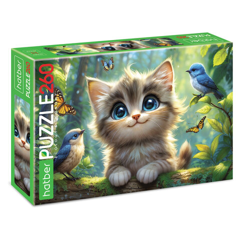 Пазл картонный "КОШАЧЬИ ЗАБАВЫ" 260 элементов АССОРТИ, 220х330 мм, Пазл картонный "КОШАЧЬИ ЗАБАВЫ" 260 элементов АССОРТИ, 220х330 мм,