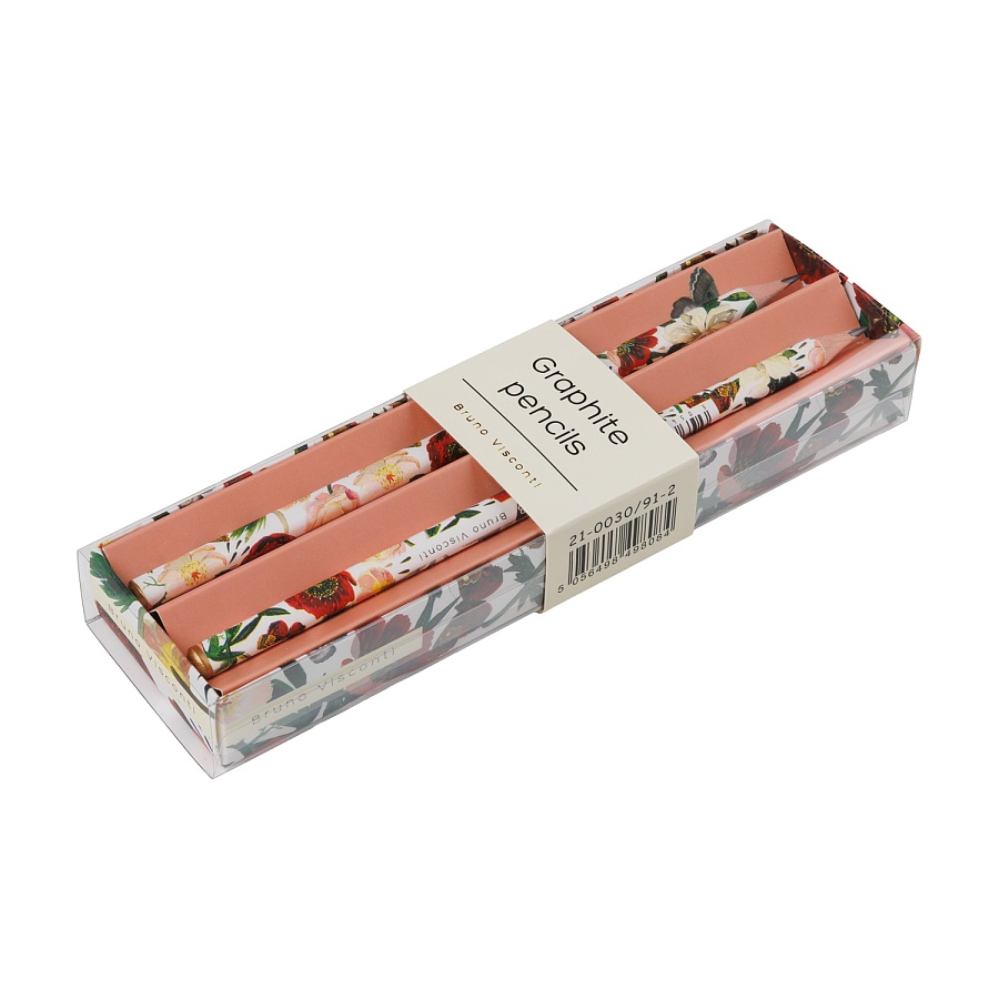 НАБОР ИЗ 2-Х КАРАНДАШЕЙ ЧЕРНОГРАФИТОВЫЙ "Flora.Пионы" НВ НАБОР ИЗ 2-Х КАРАНДАШЕЙ ЧЕРНОГРАФИТОВЫЙ "Flora.Пионы" НВ