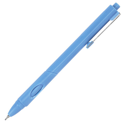 Ручка шариковая автоматическая с грипом BRAUBERG "COMFORT GRIP",