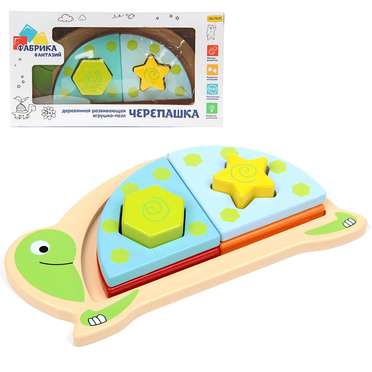 Деревянная игрушка Пазл Черепашка. 70023 Деревянная игрушка Пазл Черепашка. 70023