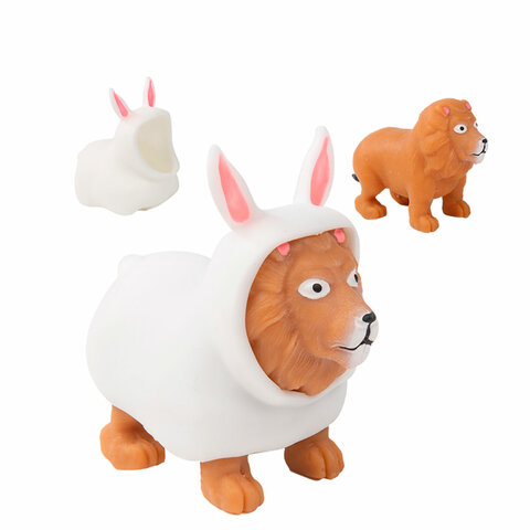 Игрушка-антистресс "Переодевашки ЗВЕРЯШКИ", 8х7 см, ассорти 6 видов,