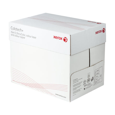 Бумага XEROX COLOTECH PLUS, А4, 120 г/м2, 500 л., для полноцветной лазерной