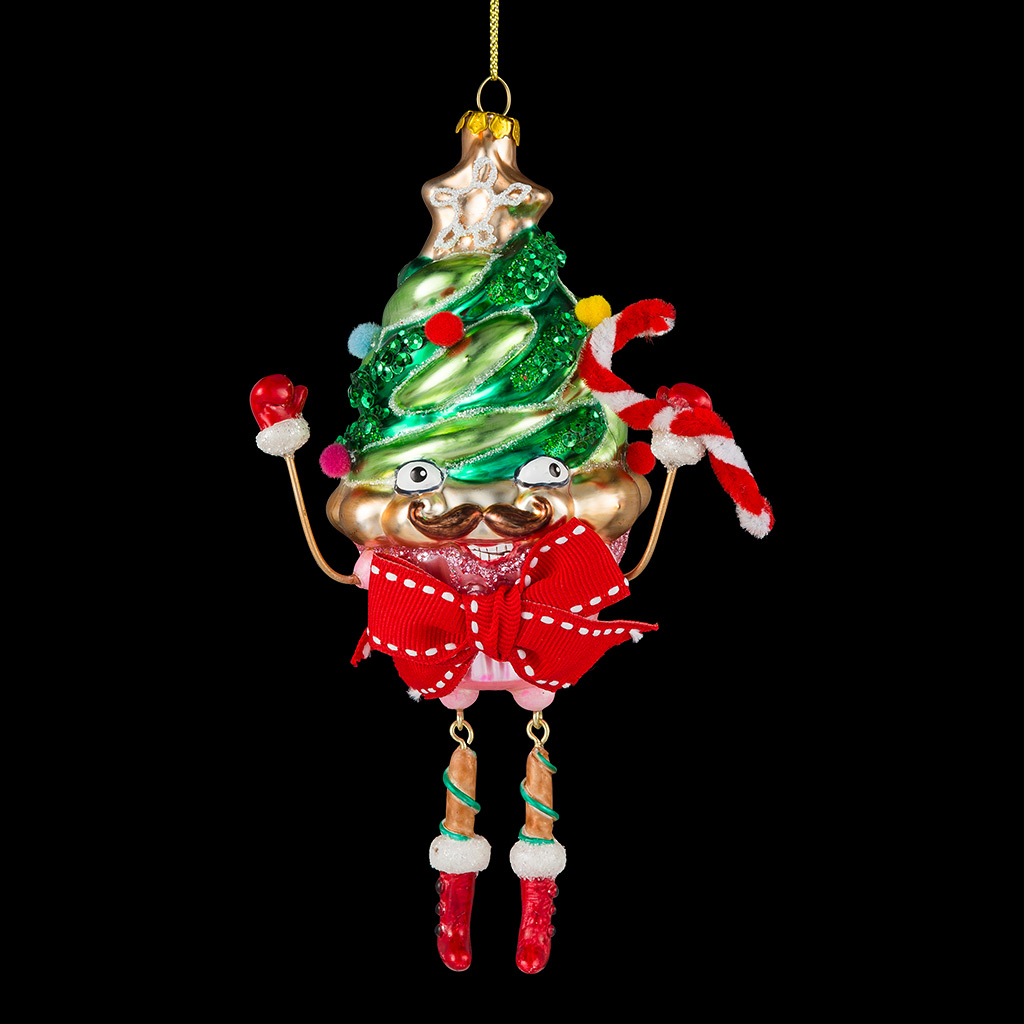 Украшение ErichKrause Decor Мистер Капкейк 19см, стекло Украшение ErichKrause Decor Мистер Капкейк 19см, стекло