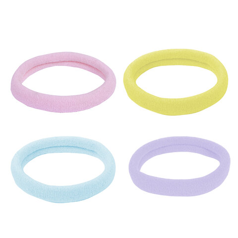 Набор для волос 12 шт: 8 резинок + 4 краба, пастельные цвета, MONTE VITA (МОНТЕ Набор для волос 12 шт: 8 резинок + 4 краба, пастельные цвета, MONTE VITA (МОНТЕ