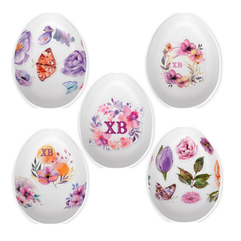 Переводные картинки для яиц, НАБОР 2 листа 20x11 см, "Пасхальное