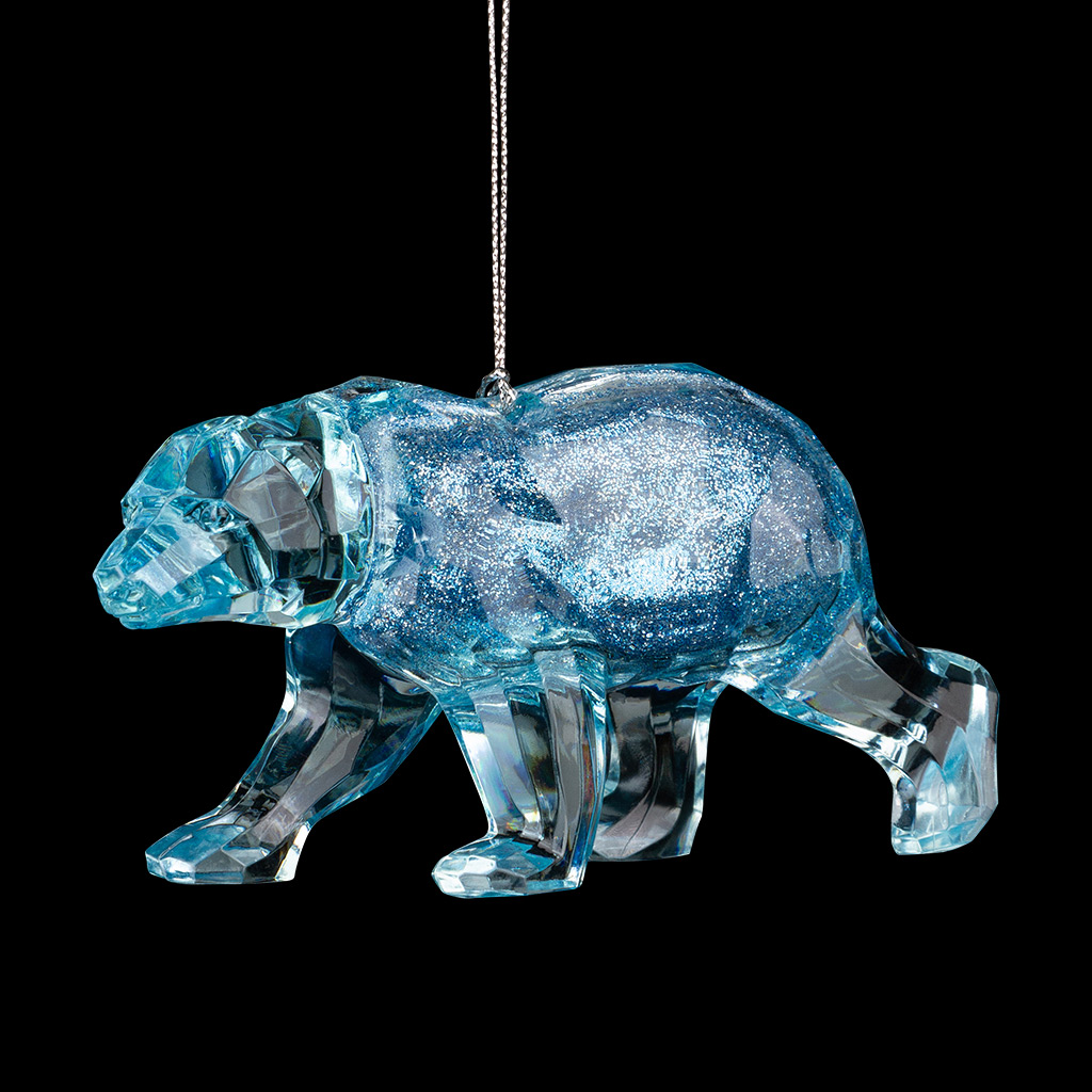 Украшение ErichKrause Decor Медведь полярный 12см Украшение ErichKrause Decor Медведь полярный 12см