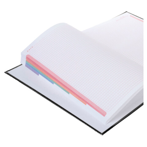 Блокнот БОЛЬШОЙ ФОРМАТ 210х290 мм, А4, 80 л., бумвинил "METALLIC",