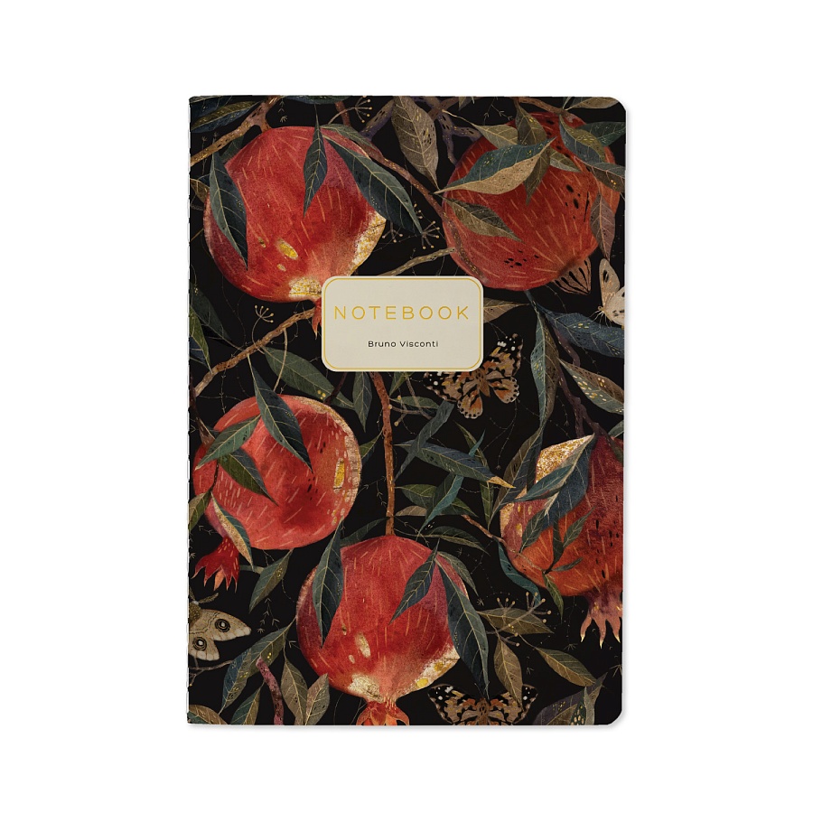 ТЕТРАДЬ А5, Bruno Visconti "FLORA.ГРАНАТ", 40л. клетка ТЕТРАДЬ А5, Bruno Visconti "FLORA.ГРАНАТ", 40л. клетка